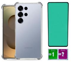 Capa Anti Impacto Para Galaxy S25 Ultra + Pelicula Ceramica