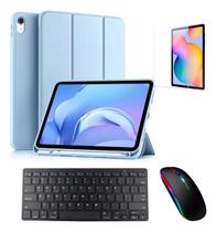Capa Anti Impacto Para iPad 10a + Teclado + Mouse + Pelicula
