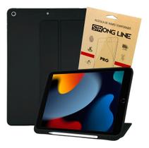 Capa Anti Impacto Para iPad 9 2021 Suporte Pencil + Pelicula Capa Anti Impacto Para iPad 9 2021 Suporte Pencil + Pelicula