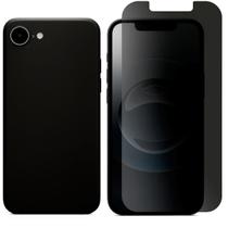 Capa Anti Impacto Para iPhone 16e + Pelicula Privacidade