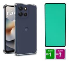 Capa Anti Impacto Para Moto G56 + Pelicula Ceramica