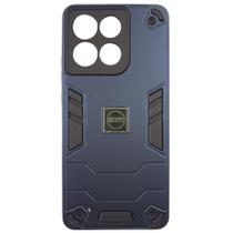 Capa Anti Impacto Para Motorola G86 - Capinha Anti choque Cor:Azul Marinho Escuro