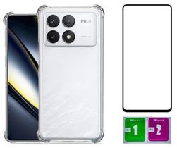 Capa Anti Impacto Para Poco F6 Pro 5g + Pelicula Vidro 3d Capa Anti Impacto Para Poco F6 Pro 5g + Pelicula Vidro 3d