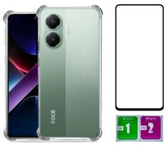 Capa Anti Impacto Para Poco X7 Pro 5g + Pelicula Vidro 3d Capa Anti Impacto Para Poco X7 Pro 5g + Pelicula Vidro 3d