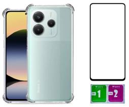 Capa Anti Impacto Para Redmi Note 14 5g + Pelicula Vidro 3d