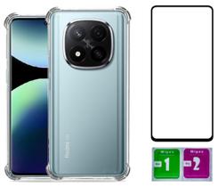 Capa Anti Impacto Para Redmi Note 14 Pro Plus + Pel Vidro 3d