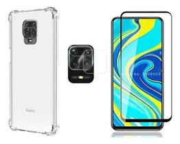 Capa Anti Impacto Para Redmi Note 9s + Pelicula 5d +camera Capa Anti Impacto Para Redmi Note 9s + Pelicula 5d +camera