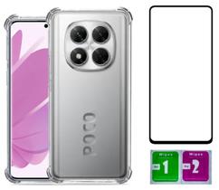 Capa Anti Impacto Para Redmi Poco X7 5g + Pel. Vidro 3d
