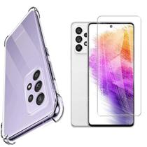 Capa Anti Impacto Para Samsung Galaxy A73 + Pelicula Vidro