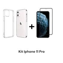 Capa Anti Impacto + Película 3D De Vidro Para Iphone 11 / 11PRO / 11PRO MAX / 12 / 12MINI / 12PRO / 12PRO MAX