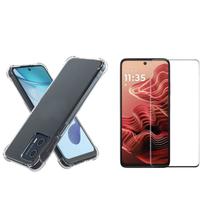 Capa Anti-Impacto + Película 3D Premium Para Moto G35 Capa Anti-Impacto + Película 3D Premium Para Moto G35