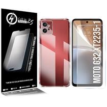 Capa Anti Impacto + Película De Vidro NOVO Compatível Moto G32 6.5 XT2235 - Cell In Power25