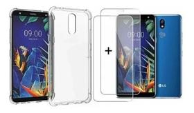 Capa Anti Impacto + Película De Vidro Para LG K40s LG K50s