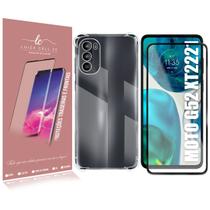 Capa Anti Impacto + Película Full 3d Compativel Moto G52 XT2221 6.6 - Luiza Cell25
