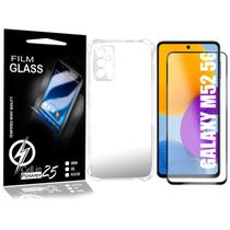 Capa Anti Impacto + Película Full 3d NOVO compativel Galaxy M52 5G M526 - Cell In Power25 - Samsung