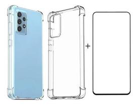 Capa Anti Impacto + Pelicula Vidro 3d Para Galaxy A72