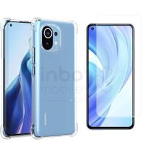 Capa Anti Impacto + Pelicula Vidro Compativel Xiaomi Mi 11Lite 5G NE
