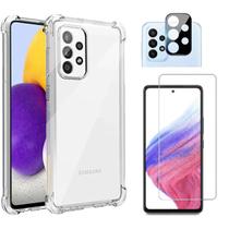 Capa Anti Impacto + Pl Vidro + Câmera Compativel Galaxy A53 5g Capa Anti Impacto + Pl Vidro + Câmera Compativel Galaxy A53 5g