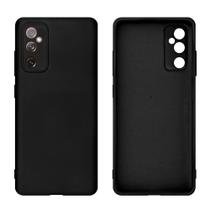 Capa anti impacto premium silicone com proteção aveludada, compatível com smartphones Samsung M12, M23