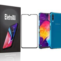 Capa Anti Impacto Samsung Galaxy A30s + Película De Gel 5D top