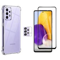 Capa Anti Impacto Samsung Galaxy A52S + Pelicula 3D + Pelicula Camera
