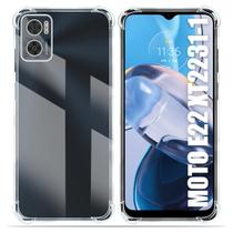 Capa anti impacto SHOCK transparente Compatível Moto E22 XT2239 6.5 - Cell In Power25