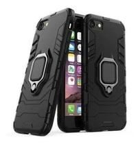 Capa Anti Impacto Suporte Anel 360 iPhone 7/8 Plus Preto - Hrebos
