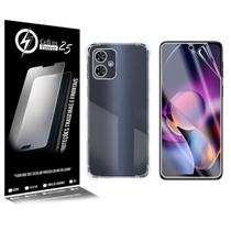 Capa anti impacto transparente + Película De Hydrogel HD Para Moto G54 XT2343 6.5 - Cell In Power25 Capa anti impacto transparente + Película De Hydrogel HD Para Moto G54 XT2343 6.5 - Cell In Power25