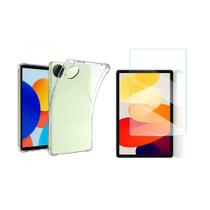 Capa Anti-Impacto Transparente Silicone + Película Para Tablet Redmi Pad SE 8.7