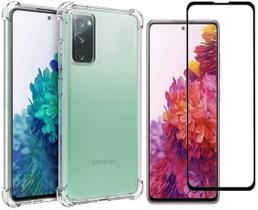 Capa Anti Impactos + Película 3D de Vidro Full para Samsung Galaxy S20 FE