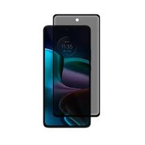 Capa Anti Impactos Transparente + Película 3D de Vidro Privacidade para Moto EDGE 30