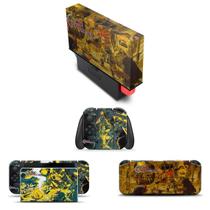 Capa Anti Poeira e Skin Compatível Nintendo Switch Oled - Chrono Trigger