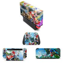 Capa Anti Poeira e Skin Compatível Nintendo Switch Oled - Mario Kart 8