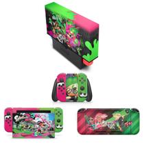 Capa Anti Poeira e Skin Compatível Nintendo Switch - Splatoon 2