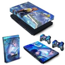 Capa Anti Poeira e Skin Compatível PS2 Slim - Final Fantasy X