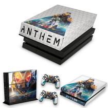 Capa Anti Poeira e Skin Compatível PS4 Fat - Anthem