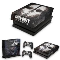 Capa Anti Poeira e Skin Compatível PS4 Fat - Call Of Duty Ghosts - Pop Arte Skins