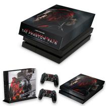 Capa Anti Poeira e Skin Compatível PS4 Fat - Metal Gear Solid 5 The Phantom Pain