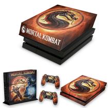 Capa Anti Poeira e Skin Compatível PS4 Fat - Mortal Kombat