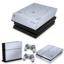 Capa Anti Poeira e Skin Compatível PS4 Fat - Sony Playstation 1