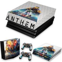 Capa Anti Poeira e Skin Compatível PS4 Pro - Anthem