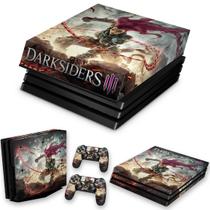 Capa Anti Poeira e Skin Compatível PS4 Pro - Darksiders 3