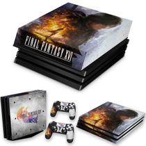 Capa Anti Poeira e Skin Compatível PS4 Pro - Final Fantasy XVI