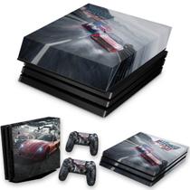 Capa Anti Poeira e Skin Compatível PS4 Pro - Need For Speed Rivals