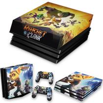 Capa Anti Poeira e Skin Compatível PS4 Pro - Ratchet & Clank