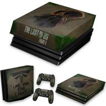 Capa Anti Poeira e Skin Compatível PS4 Pro - The Last of Us Part 1 I