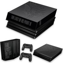 Capa Anti Poeira e Skin Compatível PS4 Pro - The Last Of Us Part 2 Ii Bundle