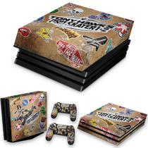 Capa Anti Poeira e Skin Compatível PS4 Pro - Tony Hawk's Pro Skater