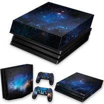 Capa Anti Poeira e Skin Compatível PS4 Pro - Universo Cosmos