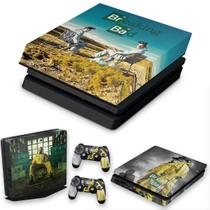 Capa Anti Poeira e Skin Compatível PS4 Slim - Breaking Bad